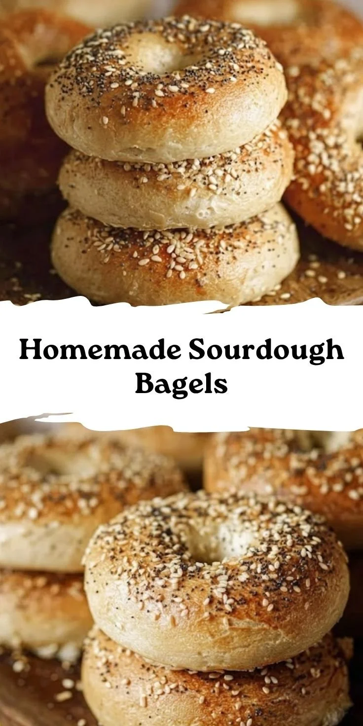 Homemade Sourdough Bagels