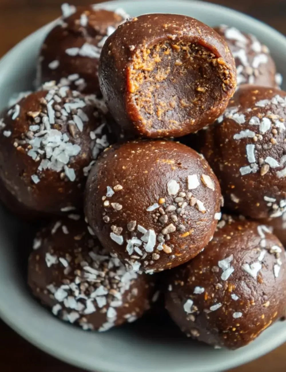 No Bake Brownie Bites