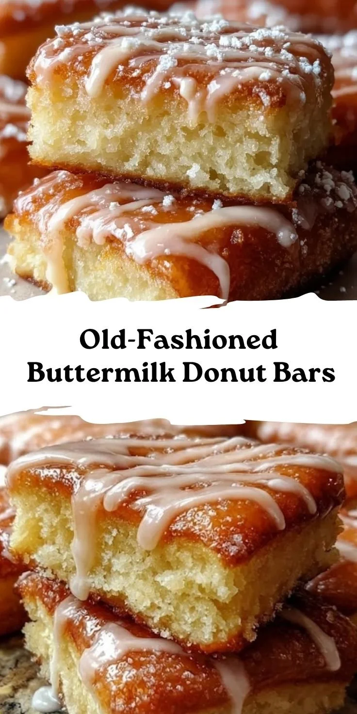 Old-Fashioned Buttermilk Donut Bars