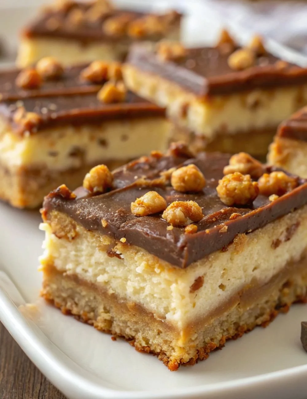 Scotcheroo Cheesecake Bars