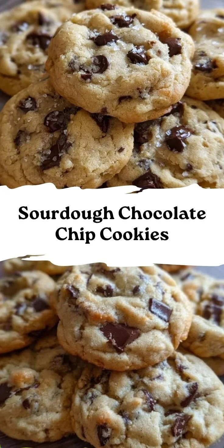 Sourdough Chocolate Chip Cookies