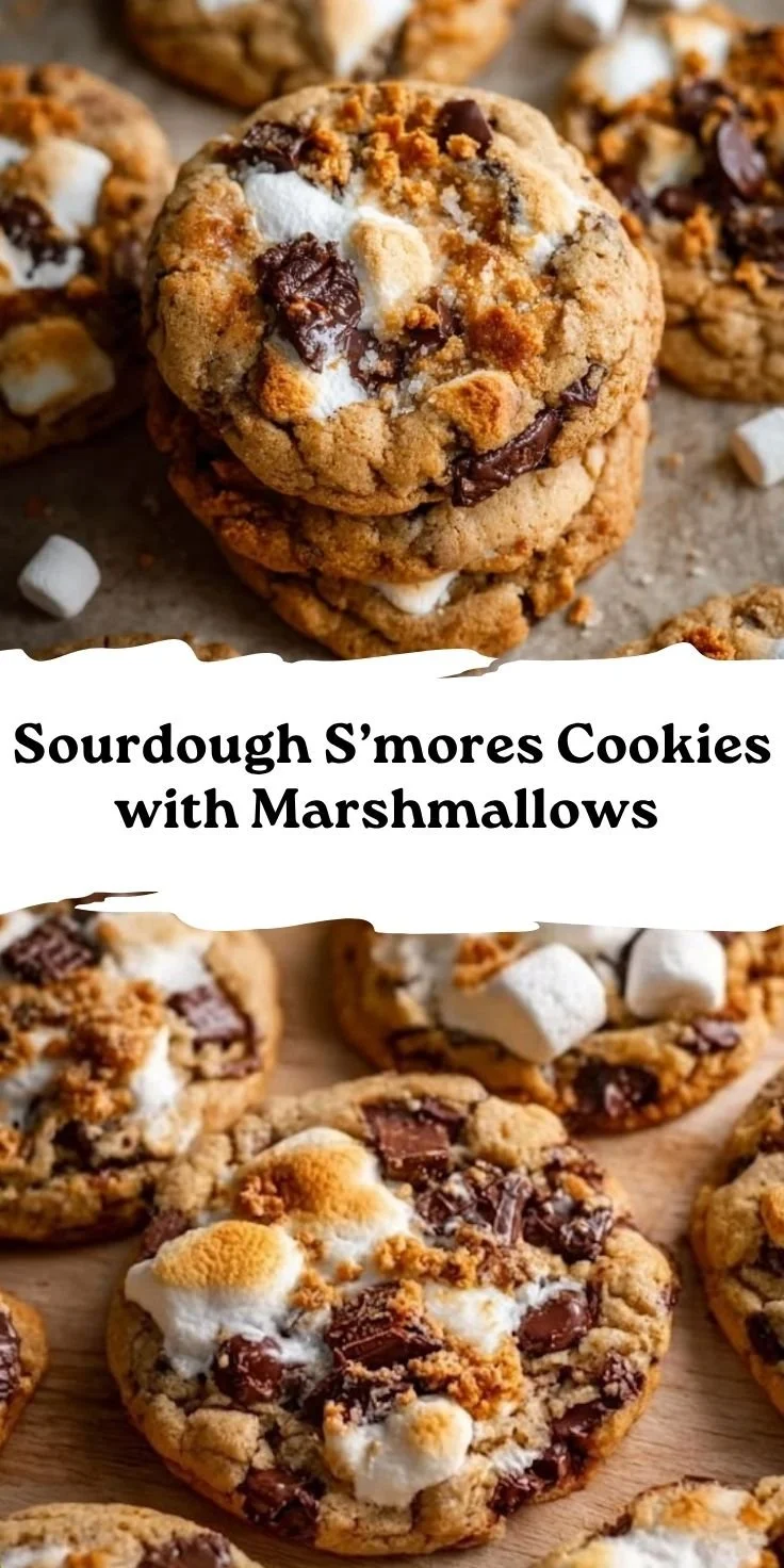 Sourdough S’mores Cookies