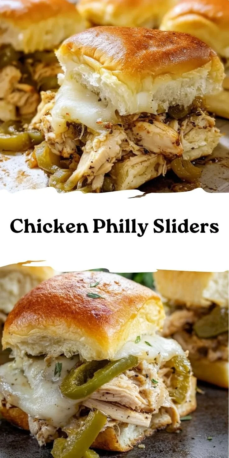 Chicken Philly Sliders