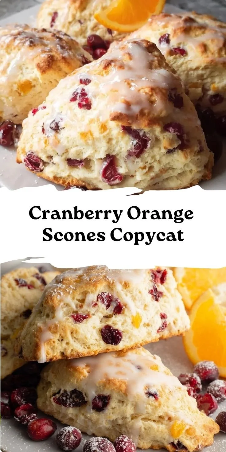 Cranberry Orange Scones