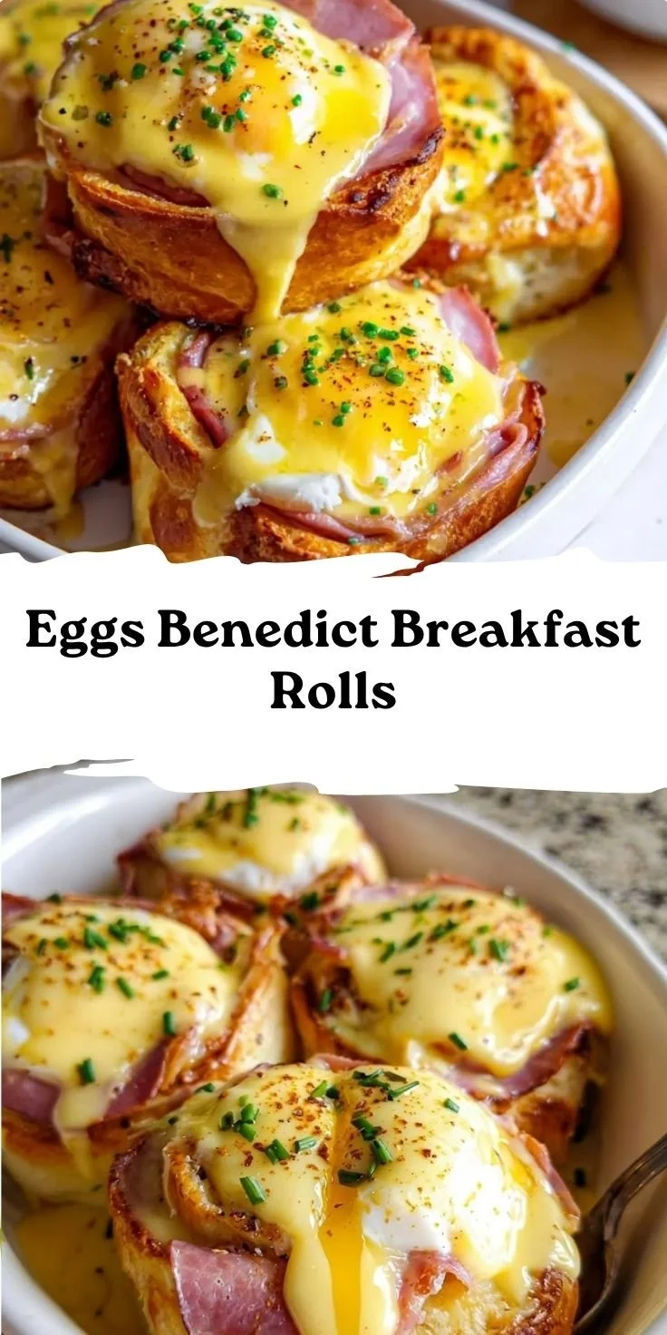 Eggs Benedict Breakfast Rolls