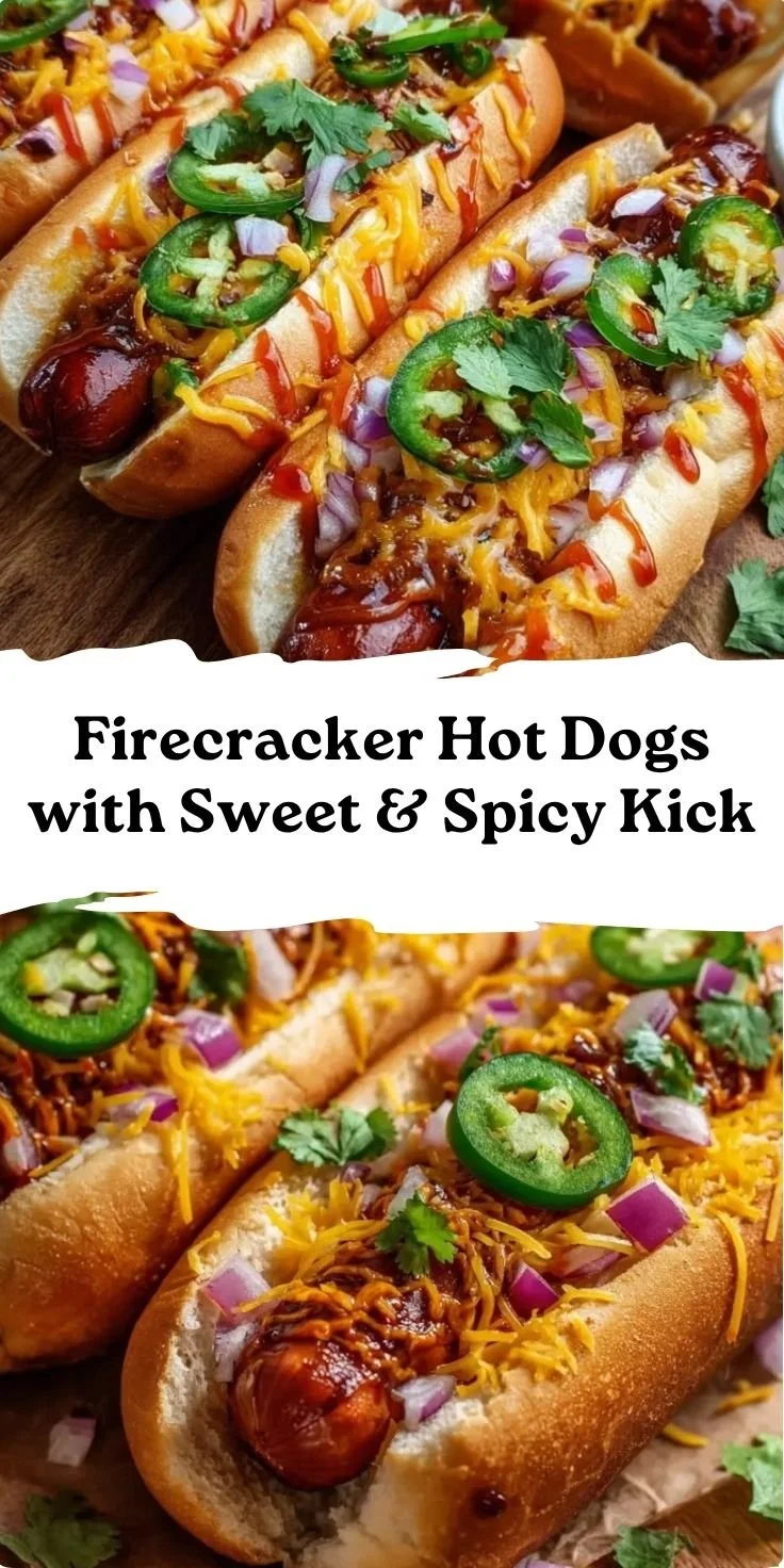 Firecracker Hot Dogs with Sweet & Spicy Kick