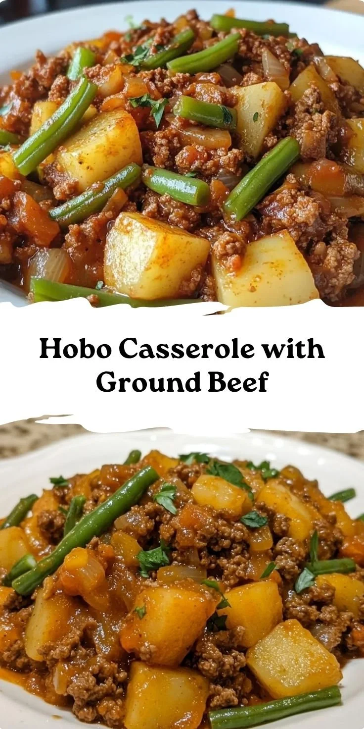 Hobo Casserole with Ground Beef