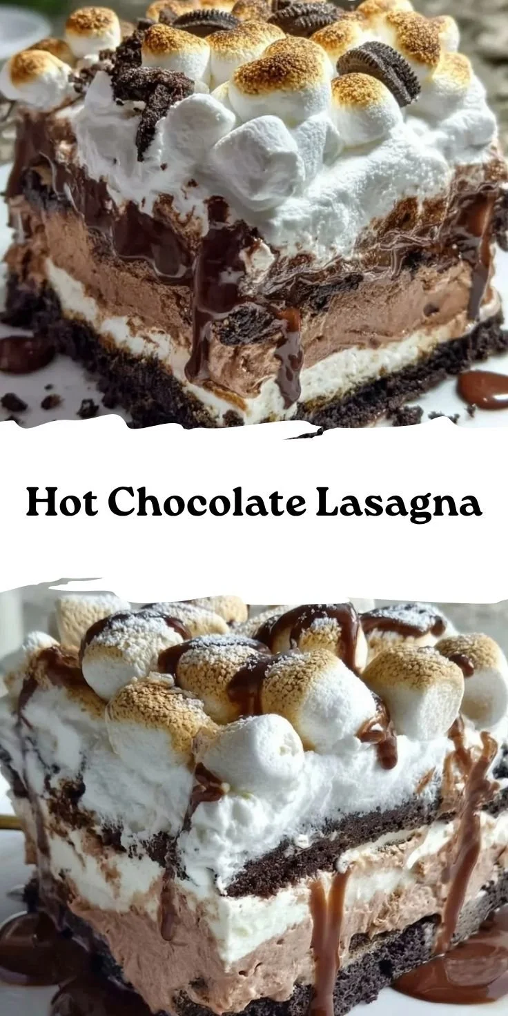 Hot Chocolate Lasagna