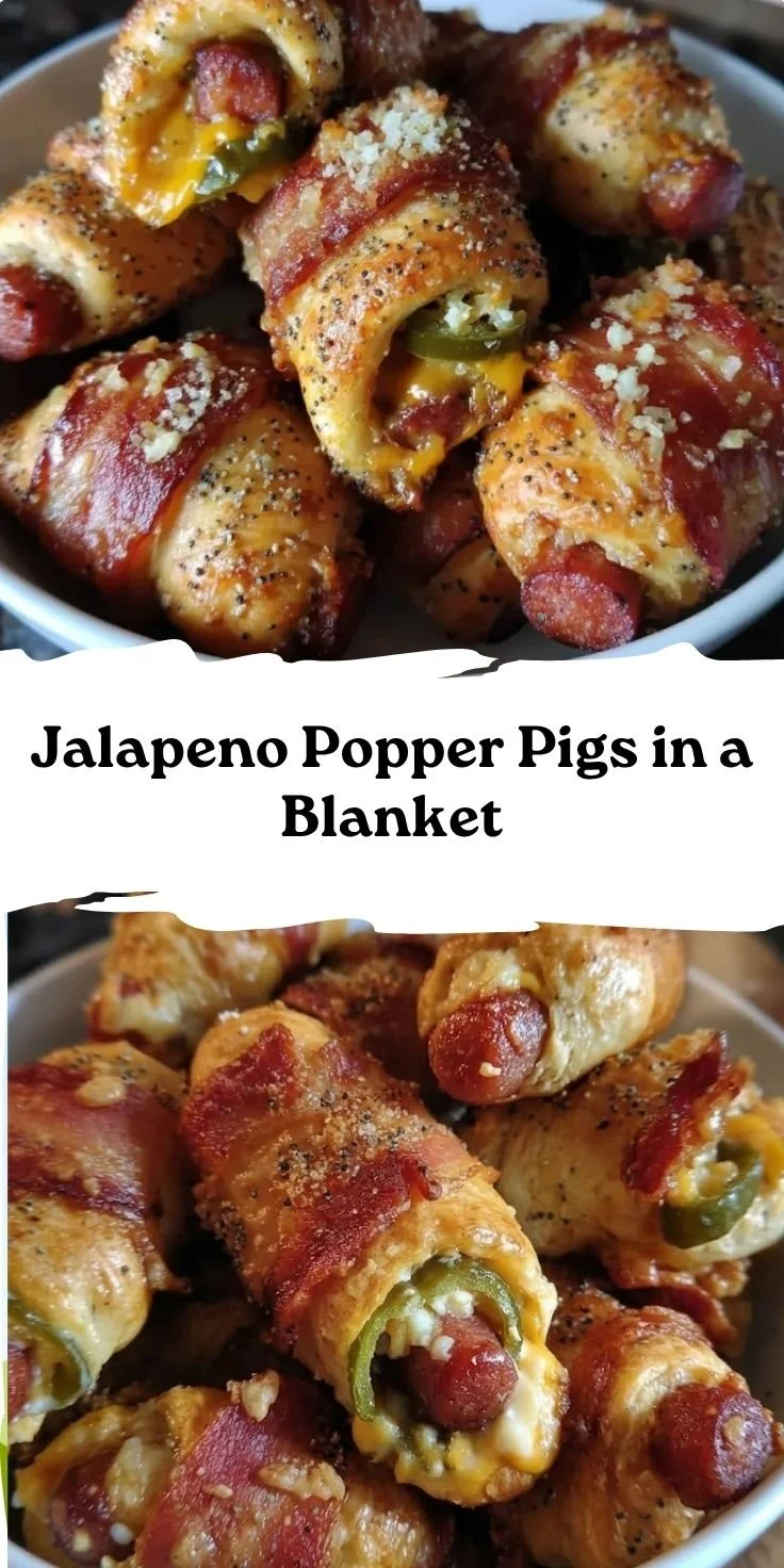 Jalapeno Popper Pigs in a Blanket