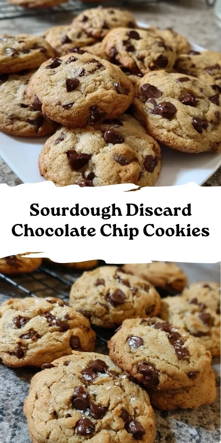 Sourdough Discard Chocolate Chip Cookies