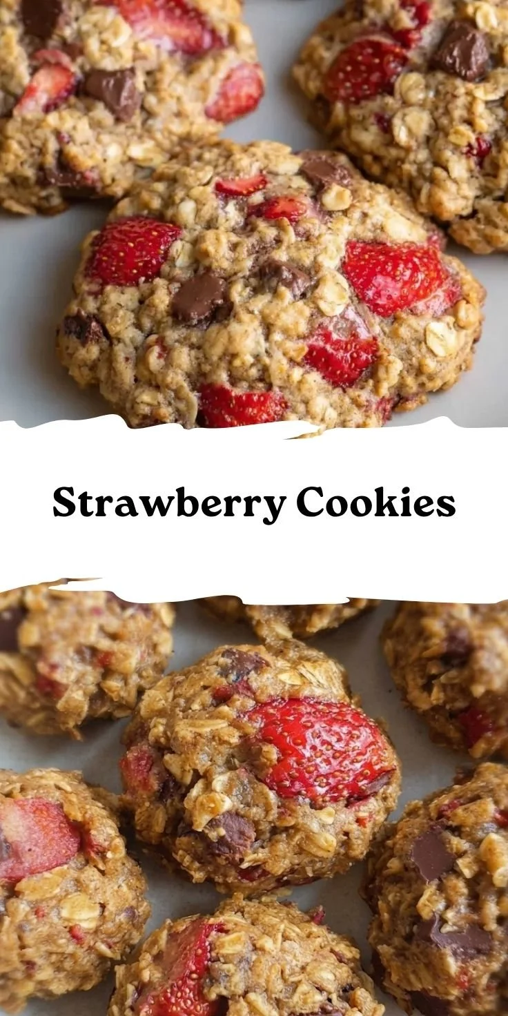 Strawberry Cookies