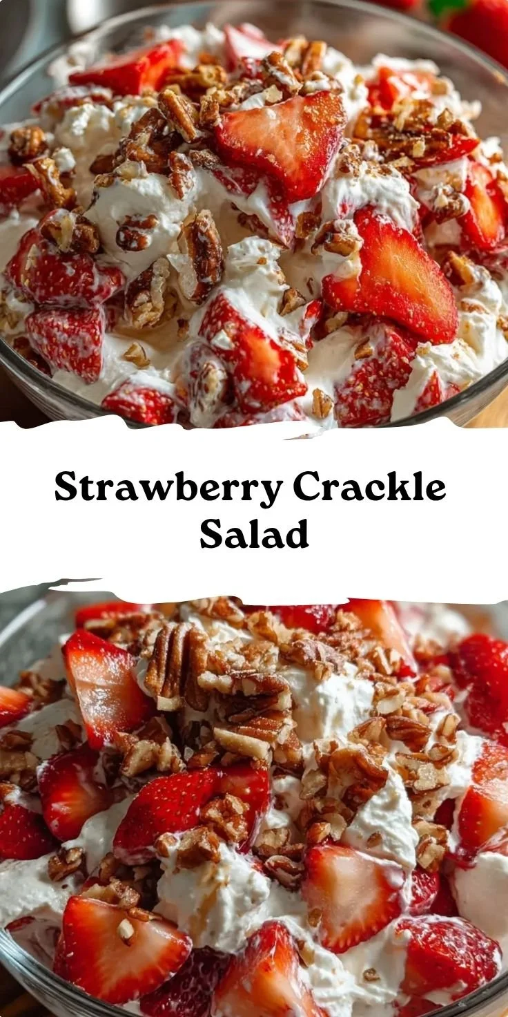Strawberry Crackle Salad