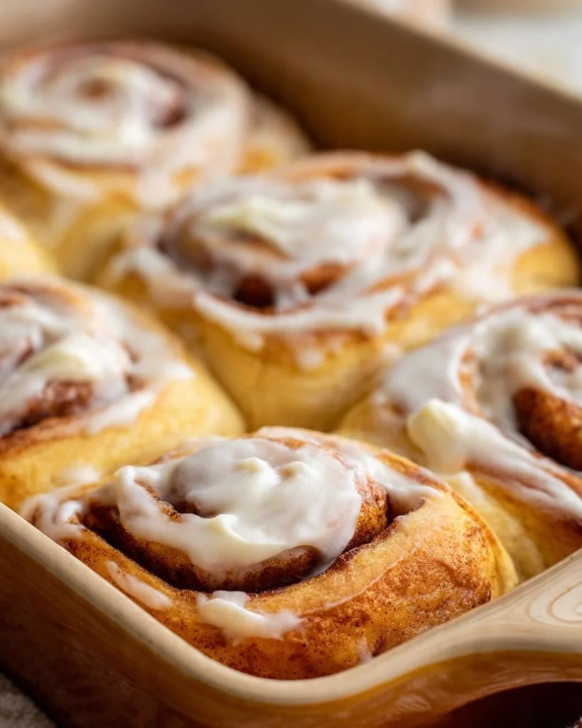 Overnight Soft and Fluffy Cinnamon Rolls