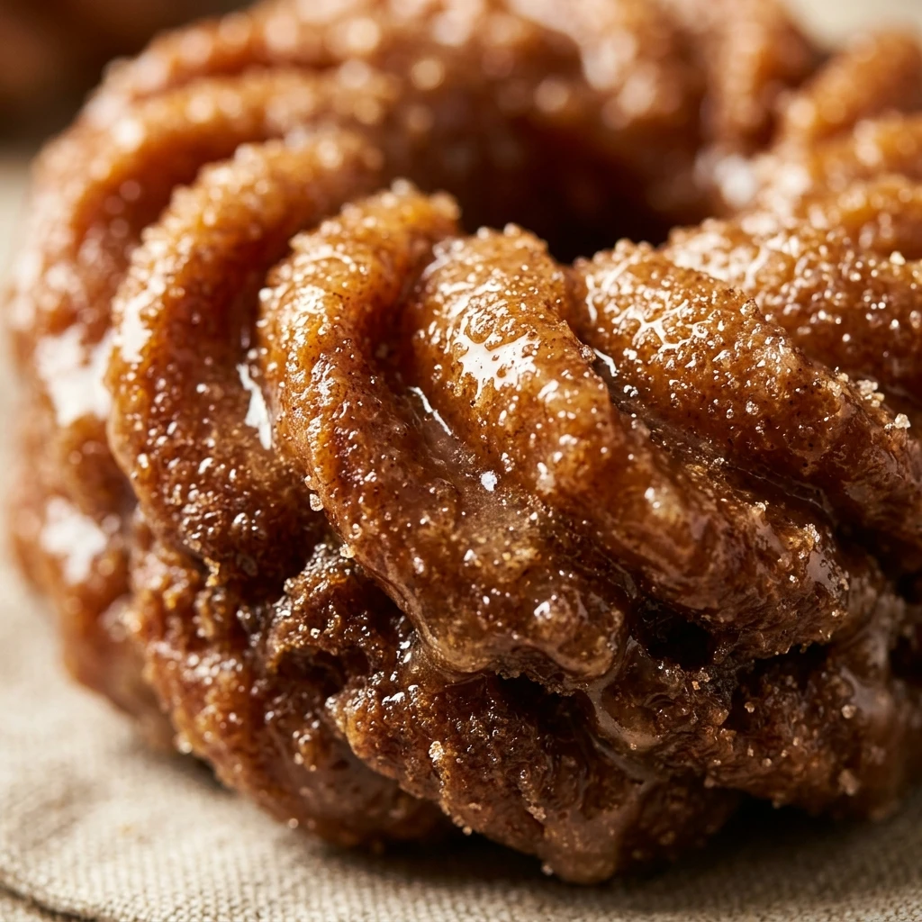 Apple Cider Glazed Crullers Donuts Recipe